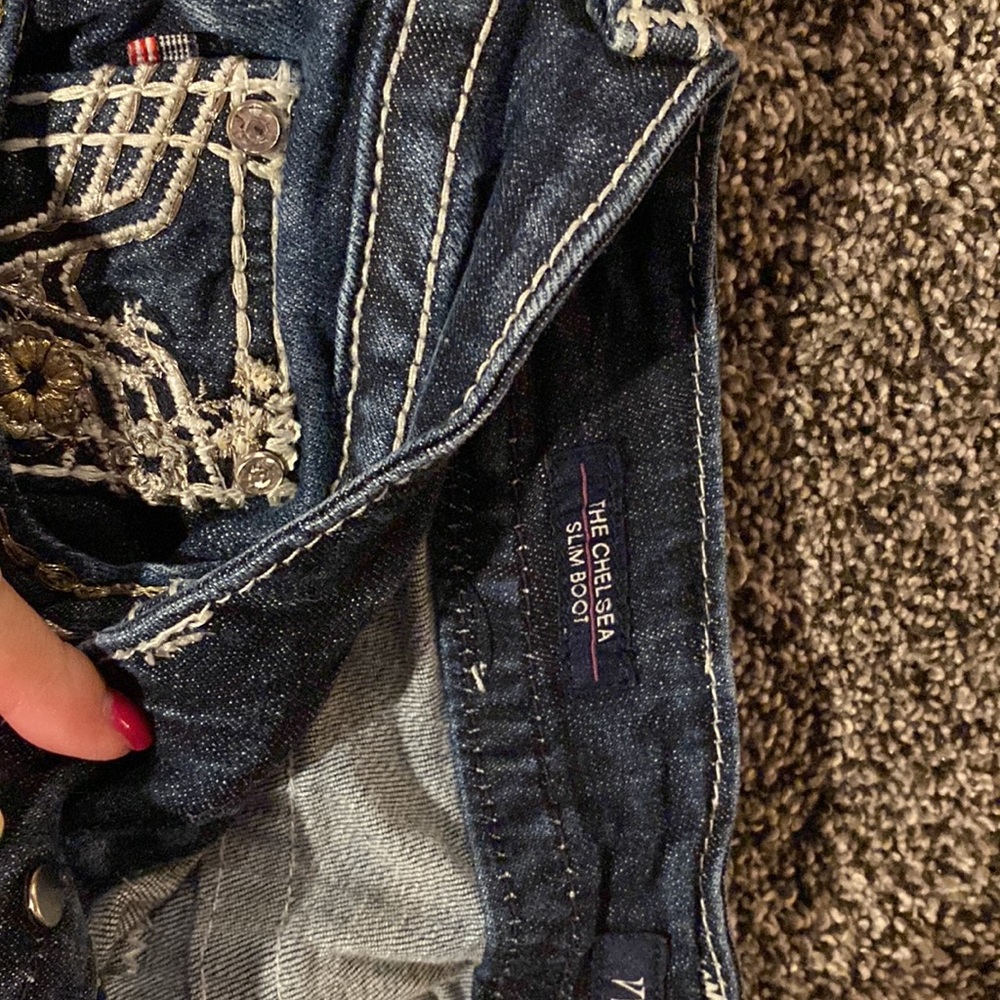 Vigoss Jeans, Size 3/4, length 33 - Picture 4 of 8